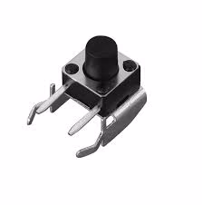 Right angle tactile push button